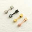 ボディピアス 16g ステンレス ストレートバーベル サイコロ 16G stb615