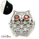 ラペルピン ブローチ フクロウ メンズ レディース 不苦労 ミミズク シンプル 小さい KS56012結婚式【GEM plus】