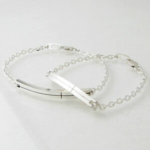 ペアブレスレット シルバー 誕生石 バースデイストーン DAgDART ダグダート クロス DB-108 109【プレゼント】【ペアアクセサリー】