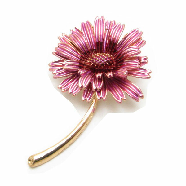 ブローチ レディース 花 フラワー ラペルピン タックピン ピンズ メンズ CHS10070【結婚式】【GEM plus】