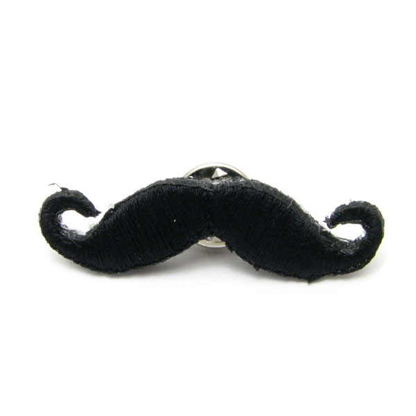 ラペルピン ひげ 髭 ヒゲ ピンズ KS48021【GEM plus】