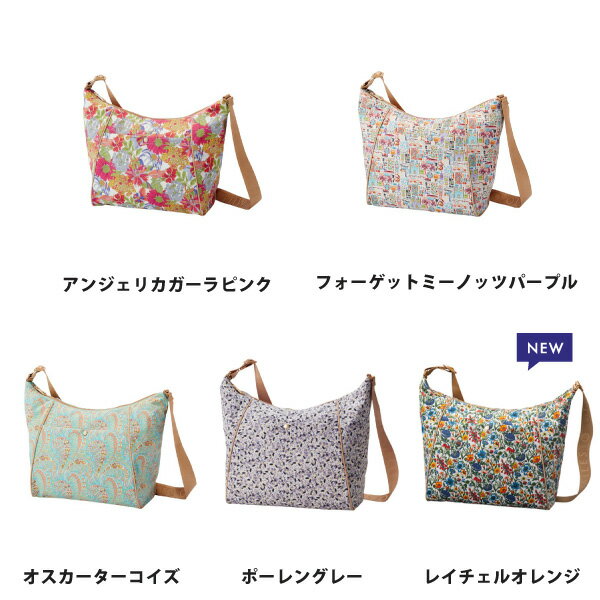 【ポイント10倍】【直営】【送料無料】＜hopping marche＞ショルダーバッグ/ミレスト MILESTO/ホッピング・マルシェ/機能性 肩掛けかばん ママバッグ マザーバッグ 花柄 リバティ柄 おしゃれ かわいい