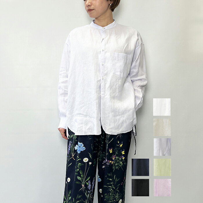 楽天市場】ノーカラーシャツ(ブランドティッカ)(レディース 楽天市場】ノーカラーシャツ(ブランドティッカ)(レディース