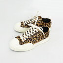 SUPERGA スペルガ WORKS LEOPARD CALFHAIR ローカットスニーカー 31-5A2161 2025秋冬新作