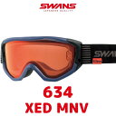 SWANS 2022-2023モデル 634-XED MNV　面発熱レンズ ゴーグル　HEATレンズシステム