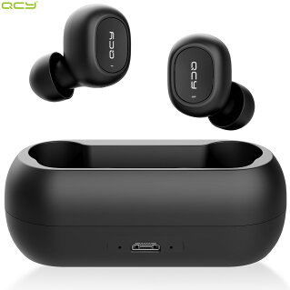 【楽天1位】QCYT1ワイヤレスイヤホンBluetooth5.0両耳片耳カナル型ワイヤレスヘッドホン自動ペアリングbluetoothイヤホン高音質ブルートゥースイヤホン防水通話マイク内蔵スマホ対応完全ワイヤレスイヤホンiPhoneAndroid対応