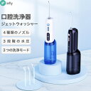 Infly P11S 口腔洗浄器 ジェットウォッシャー コンパクト 携帯 ポータブル 口腔 歯間 水 洗浄 シャワー コードレス 大容量 300ml+ 携帯用 150ml 2種類 タンク IP67 防水 風呂 口腔洗浄器 マウスウォッシャー 自動 / 手動 歯周洗浄器 口腔洗浄 ノズル 口腔洗浄機 「黒/白」