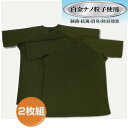 白金ナノドライラグラン 半袖TシャツOD(2枚組)(3)