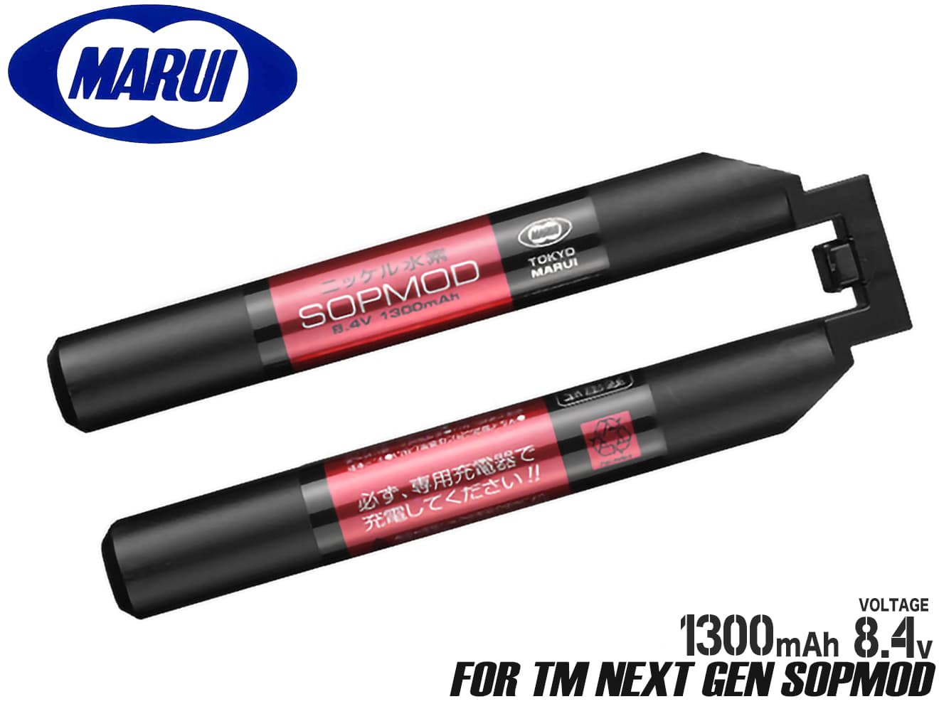 ypXgbNCobe[z}C dKp 8.4V jbPf1300mAh SOPMODobe[TOKYO MARUI SOPMOD M4/CQB-R/V[Ct