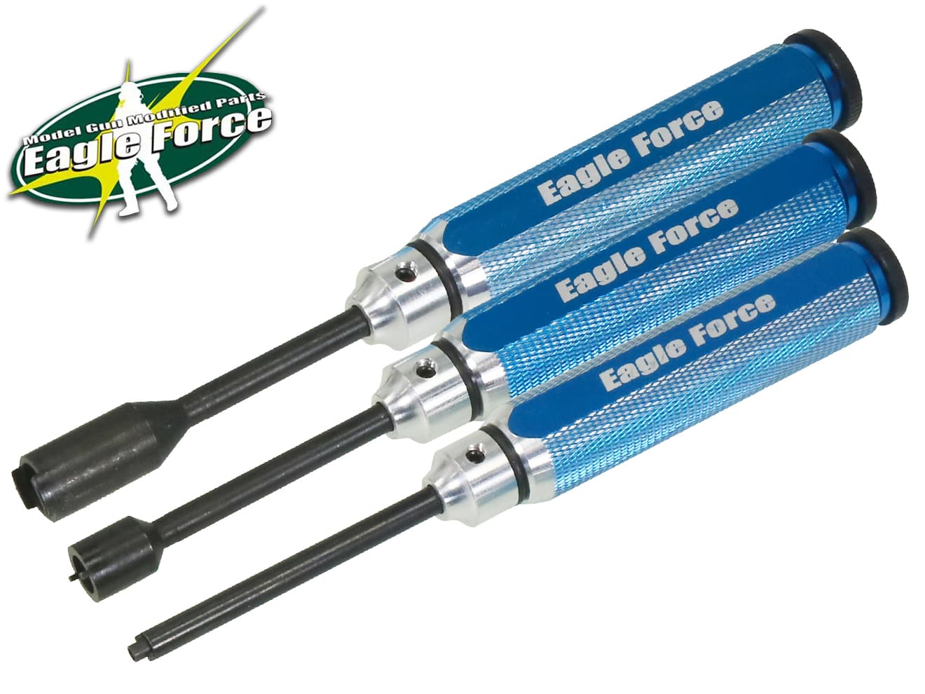 EAGLE FORCE ガン用バルブレンチセット(3本SET) #5299◆1セットでWA/KSC/マルイのガスブローバックガンに対応！［全国一律300円配送可能］