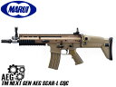 【人気のSCAR-LにCQCが登場】特殊部隊も愛用!東京マルイ次世代電動ガンSCAR-L CQC フラットダークアース★折り畳みストックも再現♪検)サバゲフィー...