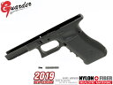 GLOCK-100(BK) GLK-100(BK) 【実銃素材】GUARDER ガーダー EUROバージョン オリジナルフレーム 2019 BK★マルイ ガスブローバック GLOCKグロックG17/18C