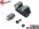 GLOCK-68(WHITE) GLK-68(WHITE) 【夜戦に必須】GUARDER(ガーダー) スチールナイトサイト(ホワイト)(GLOCK-68(WHI...