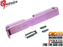 GLOCK-94(P) GLK-94(P) 【送料無料】GUARDER ガーダー アルミCNCスライド for マルイ G26 ◆PINK 東京マルイグロック GLOCK G26用