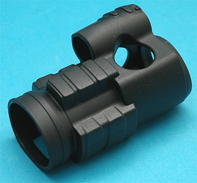【ドットサイトの保護に】G&P GP607B ミリタリー・タイプドットサイト対応 ラバーカバー/BK（黒・ブラック）★AIMPOINT COMP M2等に！　検）サバイバルゲームトイガン電動ガン