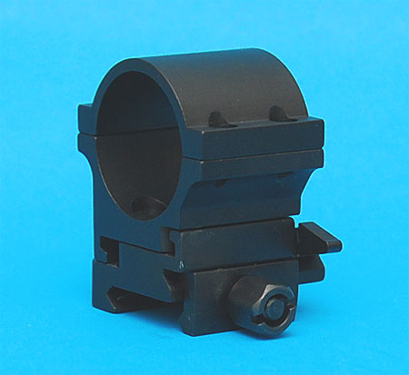 【30mmチューブスコープ対応】G&P GP823　ツイストマウント / BK★簡単脱着AIMPOINTにも 検）電動ガンエアーコッキングライフル東京マルイ