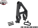 【パーティングラインのないリアル形状】G&P M16A2 スチールフロントサイト(DX) BK◆東京マルイ M4シリーズ STD 次世代 M4MWS 等