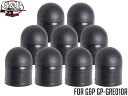 【GRE010A専用】G&P GP-GRE010B ラバービュレットカバー(9ヶ入) ラバー弾頭をバシュっと発射!雰囲気抜群! 検)サバイバルゲームトイガン電動...