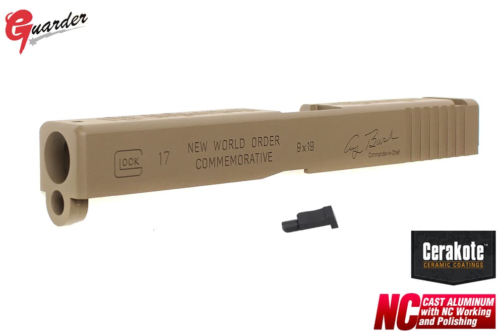 GLOCK-27C(A)FDE GLK-27C(A)FDE 【限定商品/砂漠の嵐作戦記念】GUARDER デザートストームアルミスライド G17 Gen3/FD...