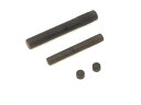 Guns Modify GLOCKシリーズ ステンレスブラック フレームピンSET◆黒染め フロントシャーシシャフト&リアシャーシピン&ダミーピン G17/G1...