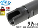 PDI RAVENシリーズ 01+ GBB 精密インナーバレル(6.01±0.007) 97mm マルイ G17/18C/P226◆東京マルイ MARUI ガス...