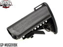 【マルイM4シリーズ対応】G&P MODスタイル クレーンストック/BK◆モディファイモデル/ミルスペックバッファチューブ対応/バッテリーストレージ付