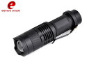 【正規代理店】 ELEMENT ミニ ズーム フラッシュライト◆CREE 5W LEDチップ使用 照射範囲がアジャスタブル!