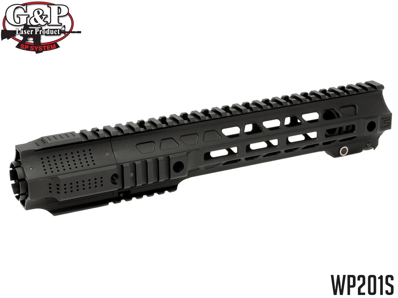 G P WA M4 SAI QDシステム ショートRAS M-LOK◆サイ 正規ライセンス品 WA ガスブローバック M4用 ハンドガード マグプル エムロック対応 20mmレール M4 カスタム