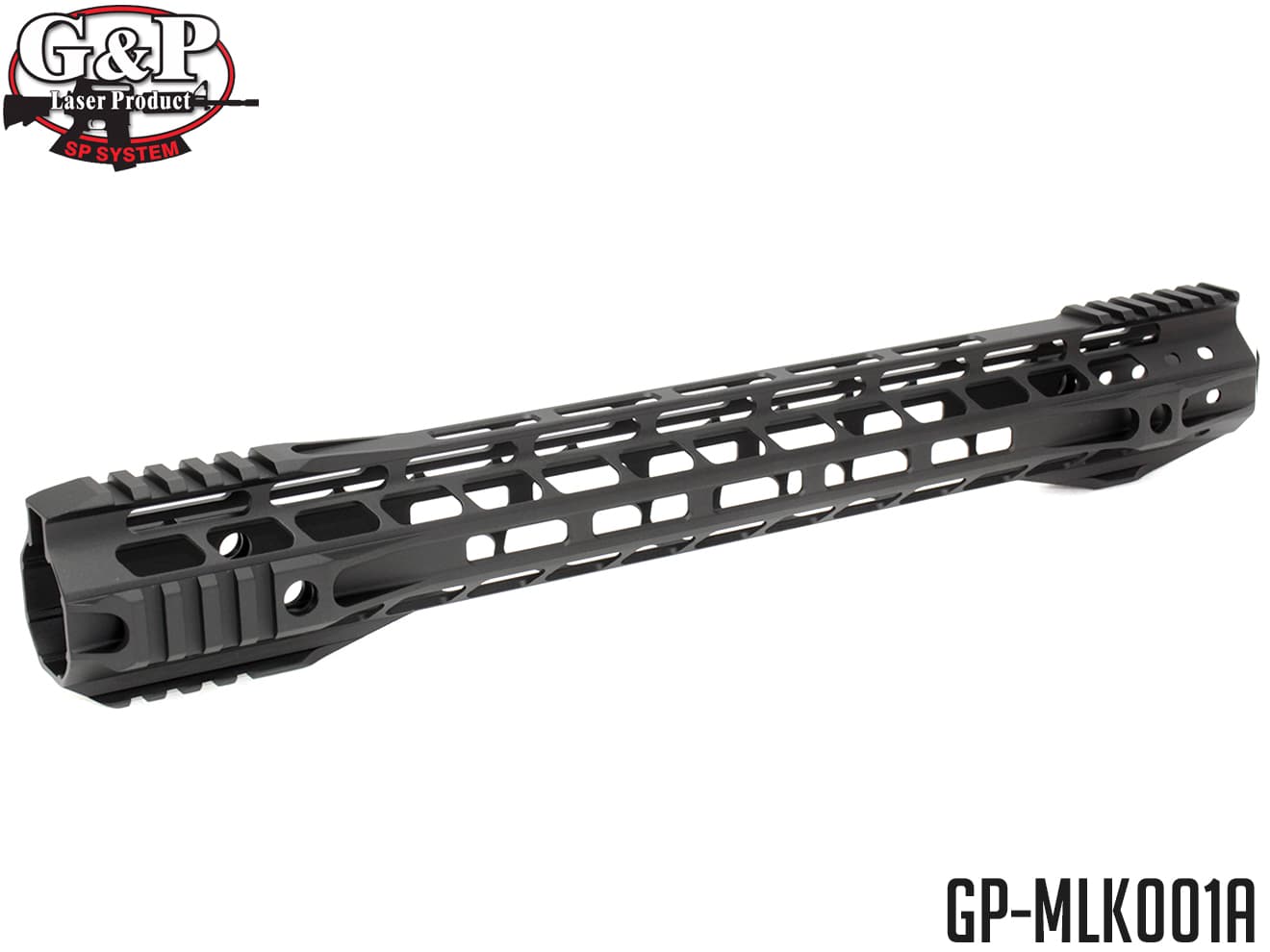 G P MOTS 16.2インチ M-LOK RAS◆マルイ M4シリーズ(STD/次世代/MWS)対応 超軽量ハンドガード 20mmレール エムロック KSC GBB M4にも