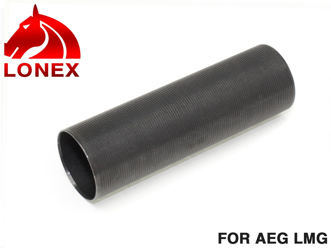 LONEX AEG LMG NB スチールフルシリンダー◆各社ノーマルボア仕様のLMGタイプ電動ガンに対応 ハイサイク..