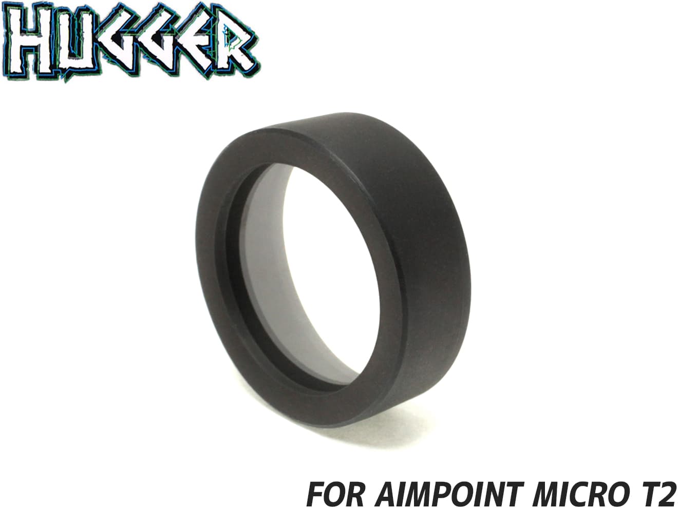 HUGGER AIMPOINT MICRO T2用 レンズプロテクター◆AIMPOINT MICRO T2/H2 /ECOS-O ドットサイト GEN3対応 レンズキズ防止 ダットサイト保護 至近距離戦に