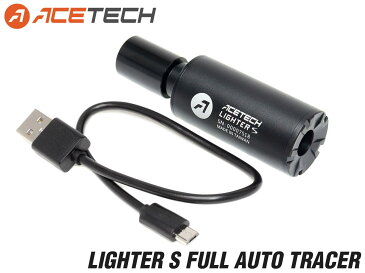 90日保証&日本語取説付 ACETECH LIGHTER S フルオートトレーサー◆XT301対抗！外径27mmスーパーコンパクトサイズ SMGやハンドガンに