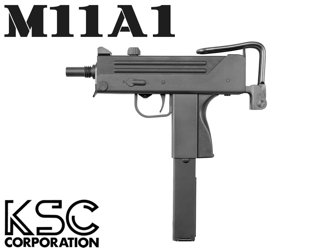 KSC ガスブローバック M11A1ヘビーウェイト◆対象年齢18歳以上/イングラム/サブマシンガン/SMG/マックイレヴン