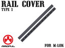 【正規品】MAGPUL M-Lok レイルカバー Type1 SG◆ハンドガード/Mロック/マグプル/実物/レイルガード/正規品/グレー/RAS/レイルプロテクター