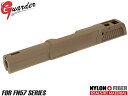FN57-04(FDE)■GUARDER ナイロン 強化スライド FN 57 2019ver◆リアルマーキング 材質を変更した新型!ポリマー樹脂 FNファイブセブン 5-7 カスタム