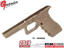 GLK-100(FDE)■GUARDER GLOCK Gen.3 オリジナルフレーム EURO Ver 2019◆FDE マルイ GBB G17/G18C/G22/G34 シリーズ対応 ユーロ刻印 グロック GLOCK-100(FDE)