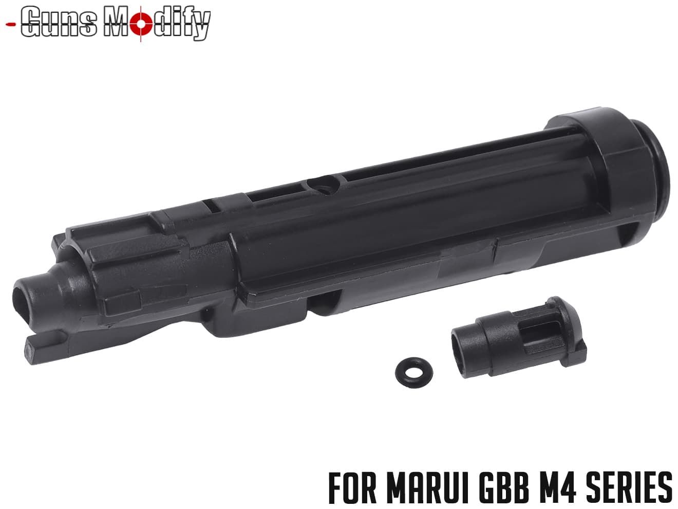 Guns Modify M4MWS 強化ポリマーローディングノズル V3.5 東京マルイ GBB M4シリーズ対応 強化ポリマー樹脂製 耐久性アップ 穴なしノズル