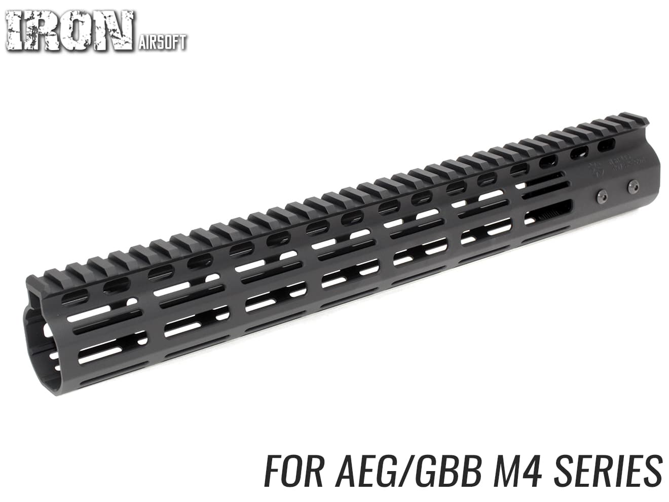 IRON AIRSOFT NSRタイプ M-LOK 13.5インチ RAS◆エムロック NOVESKEタイプ 軽量 マルイ STD/次世代/MWS 対応 KSCにも サバゲ等