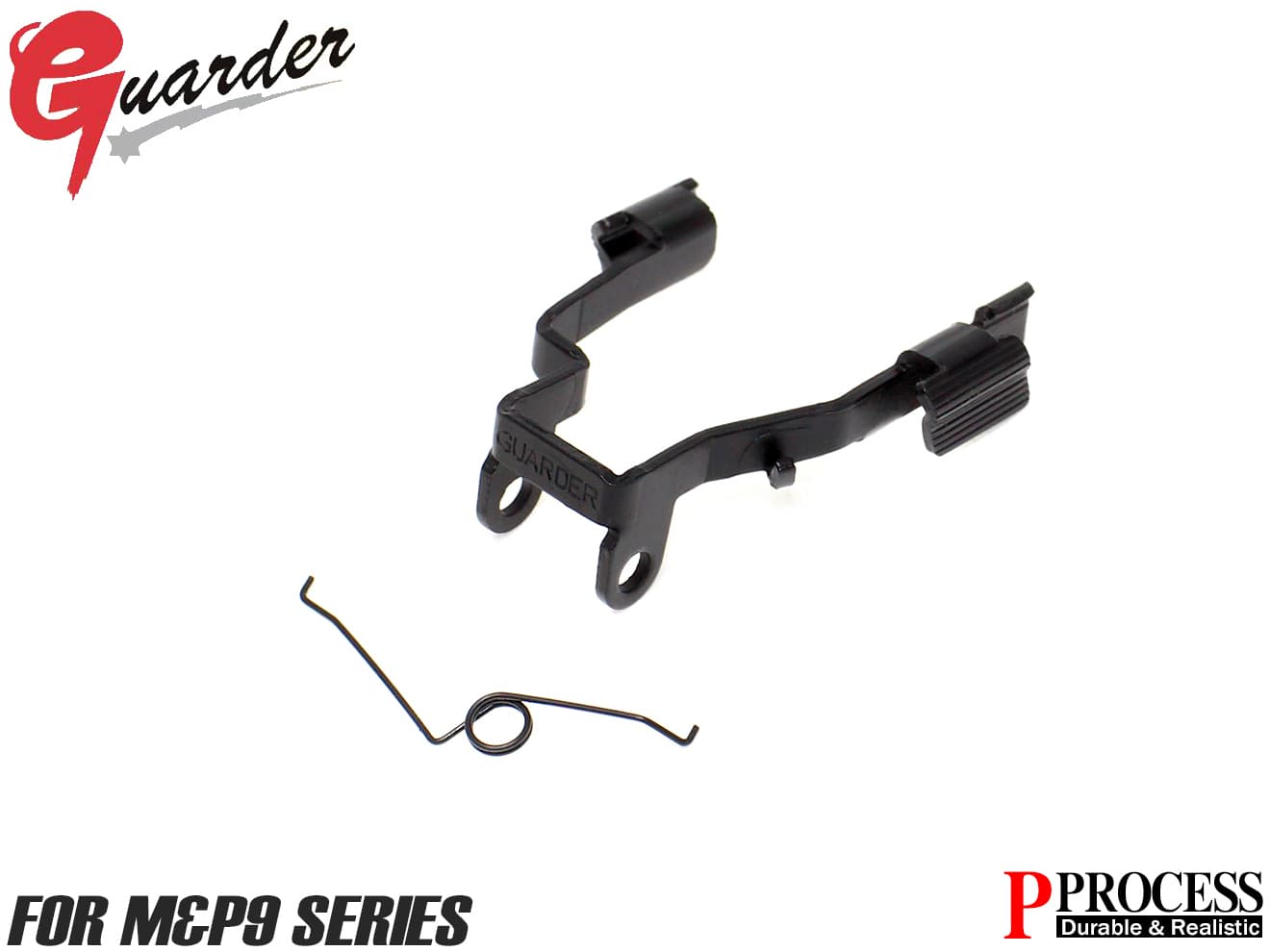 MP9-39(BK)■GUARDER スチール アンビスライドストップ M&P9◆東京マルイ GBB M&P9 P-PROCESSでリアルな質感！耐久性アップや補修にも ガーダー