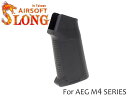 SLONG AIRSOFT タクティカルグリップ AEG M4◆BK 東京マルイ G G等 電動ガン M4シリーズ対応 別体式グリップ A2風 ステッピングベースにも