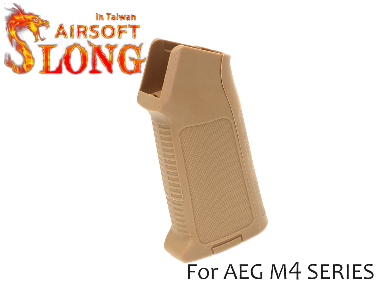 SLONG AIRSOFT タクティカルグリップ AEG M4◆DE 東京マルイ G&G等 電動ガン M4対応 別体式グリップ ポリマー樹脂 A2風 カスタムグリップ