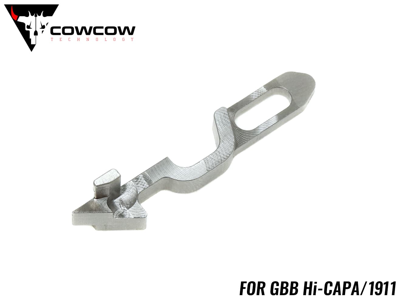 COWCOW TECHNOLOGY IP1 ステンレス ディスコネクター Hi-CAPA/1911◆東京マルイ GBB ハイキャパ/ガバ 対応 定番カスタム 強度 耐候性アップ 改善