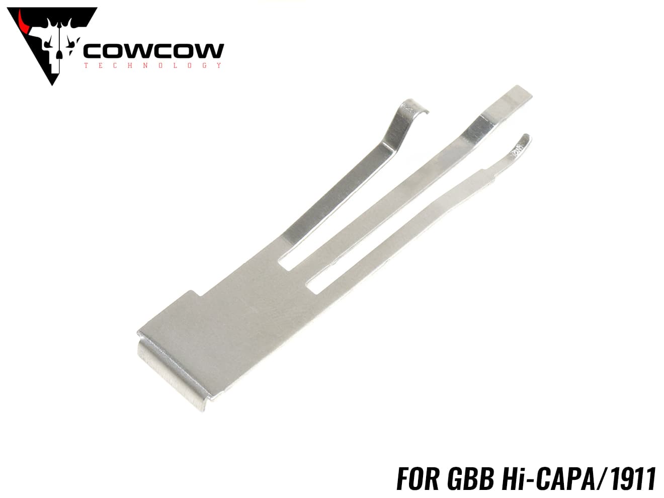 COWCOW TECHNOLOGY トライデントシアスプリング Hi-CAPA/1911◆東京マルイ GBB ハイキャパ/ガバ対応 接触面積を減らし動作i改善へ トーション