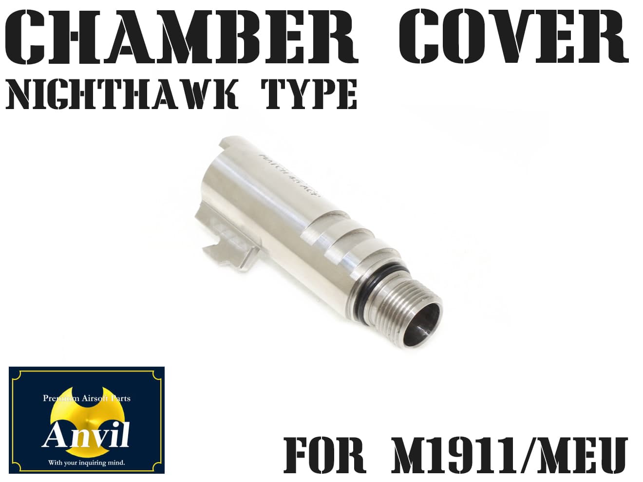 楽天市場】【送料無料】Anvil M1911 Night Hawkタイプ ステンレス