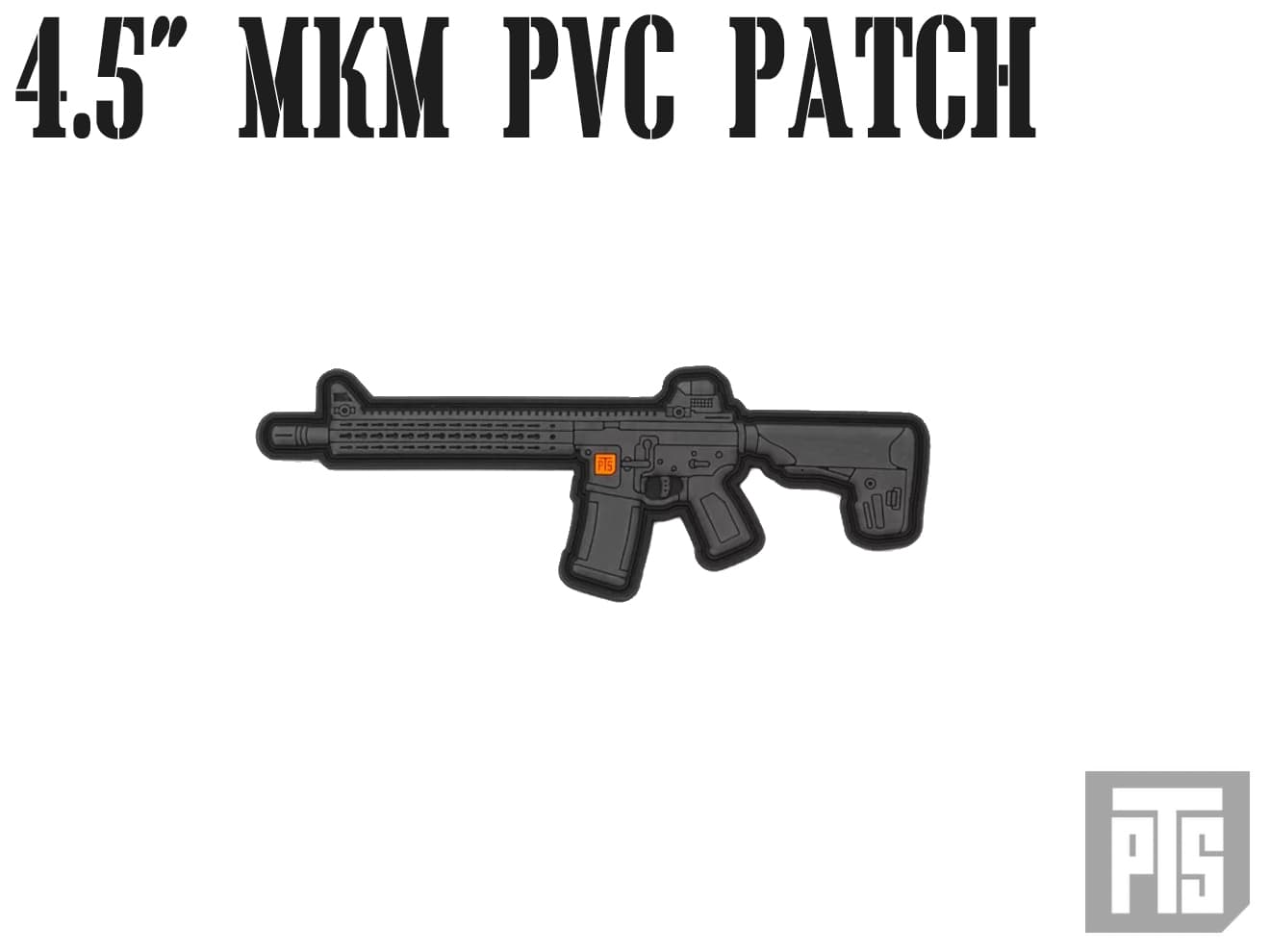 【正規品】PTS 4.5インチ MKM PVC パッチ◆PTS公式グッズ MEGAARMS MKM AR15を再現！装備やギアのアクセントに サバイ…