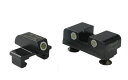 【送料無料】DETONATOR Trijicon SG-01タイプ フロント リアスチールサイト P226◆トリジコン/ナイトサイト/CNC/ガスブローバック/シグ