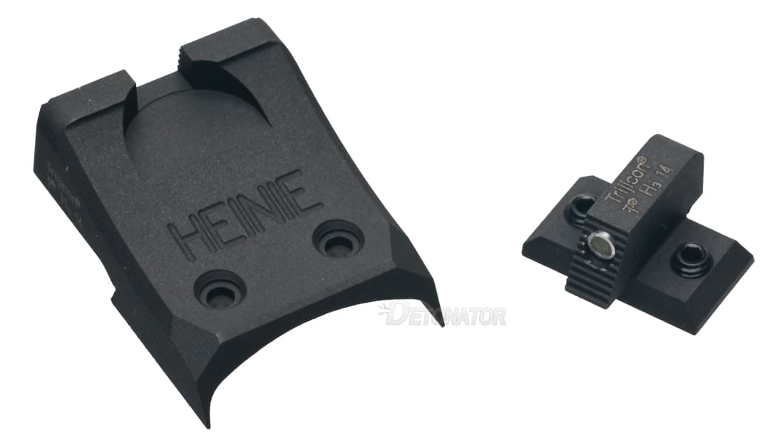 DETONATOR HEINIE Slant Proタイプ フロント&リアスチールサイト HK45◆ナイトサイト/CNC/ガスブローバック/HK45タクティカル