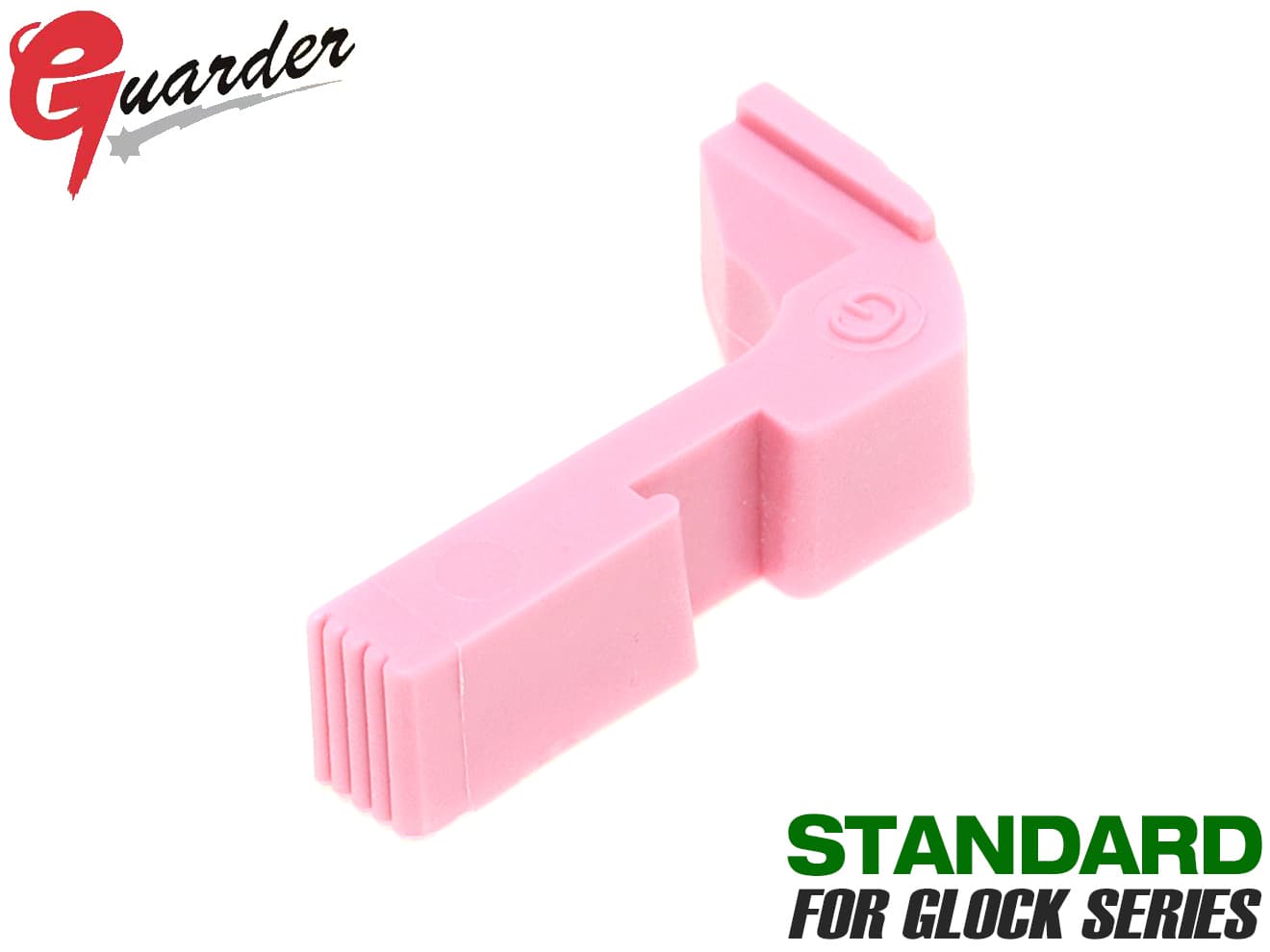 GLK-69(A)P■GUARDER スタンダードマガジンリリース for GLOCK◆PINK マルイ ガスブロ グロック対応 マグキャッチ ポリマー樹脂製 強度ア..