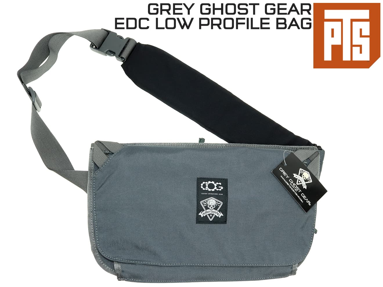 楽天ミリタリーベース【正規品】PTS Grey Ghost Gear COG EDCロープロファイルバッグ◆WG グレイゴーストギア 多目的バッグ ユニバーサル 変形可能 ガンケースに M9G17など