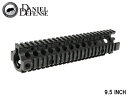 【送料無料】MADBULL DD ライトレール MK18 RIS2 9.5 BK◆フリーフロート/ラス/ハンドガード/ダニエルディフェンス/M4A1/M4MWS